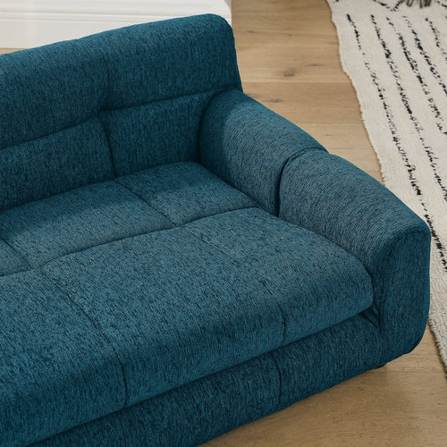 Soft and comfortable pet sofa with backrest and armrests, suitable for
